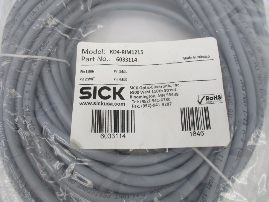 SICK KD4-RIM1215 6033114 NSMP