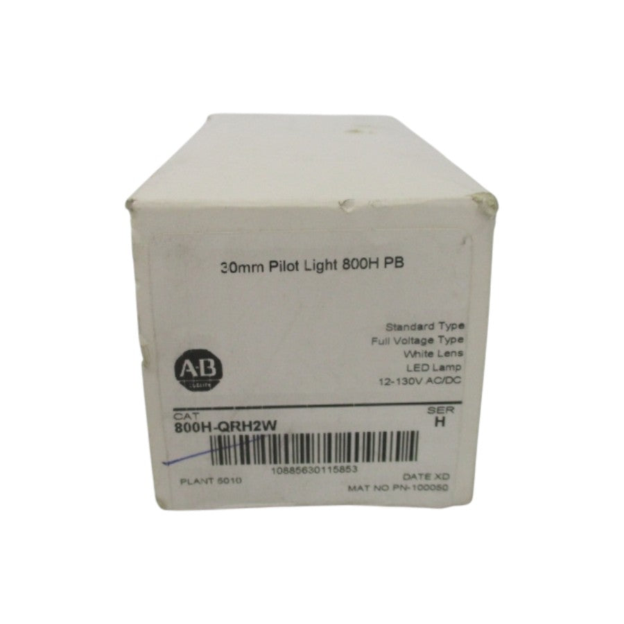 ALLEN BRADLEY 800H-QRH2W SER. H (WH) NSFS