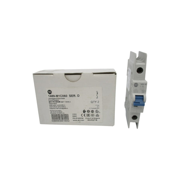 ALLEN BRADLEY 1489-M1C060 SER. D 277VAC 6A NSMP