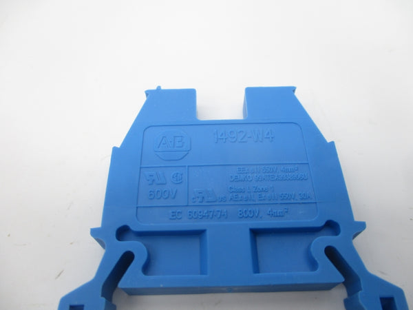 ALLEN BRADLEY 1492-W4-B SER. A 600V (PKG OF 50) (WH) NSMP