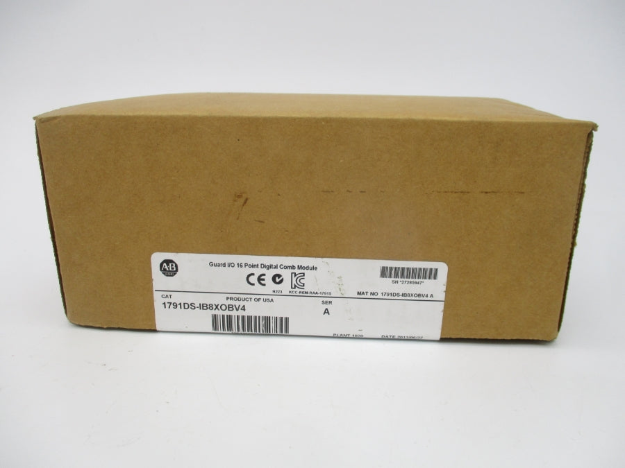 ALLEN BRADLEY 1791DS-IB8XOBV4 SER. A DATE: 2013 NSFS