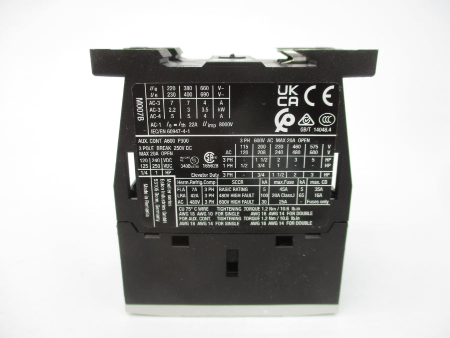 EATON DILM7-10 XTCE007B10TD 24VDC NSMP