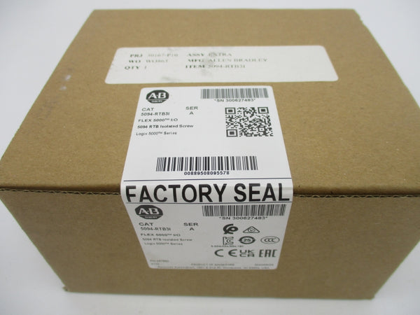 ALLEN BRADLEY 5094-RTB3I SER. A DATE: 2022 NSFS