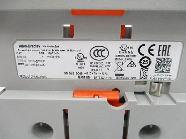 ALLEN BRADLEY 5094-MB SER. A NSMP