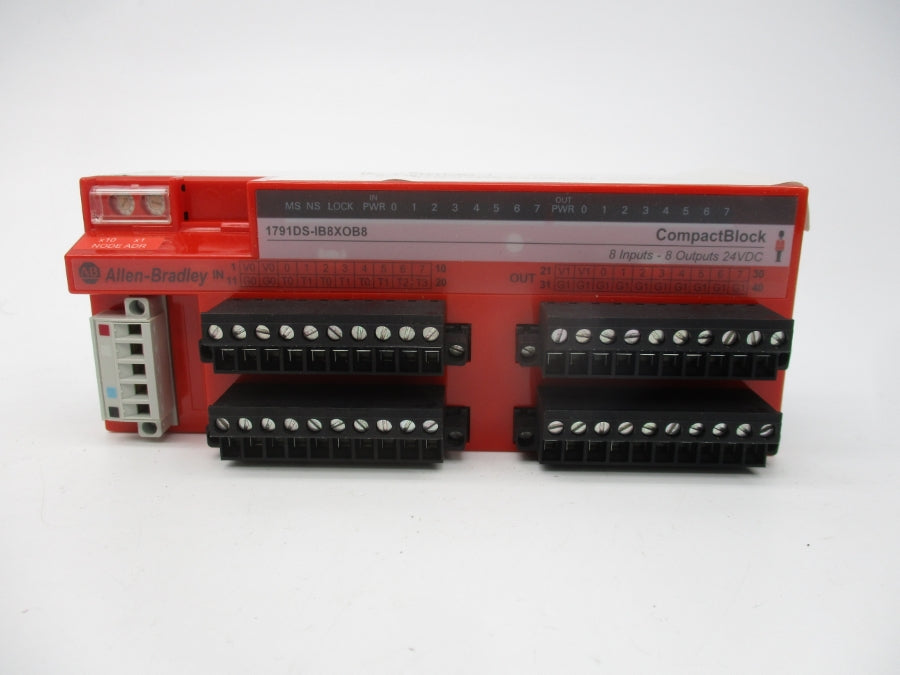 ALLEN BRADLEY 1791DSIB8X0B8 SER. A 24VDC (BR/WH) NSMP