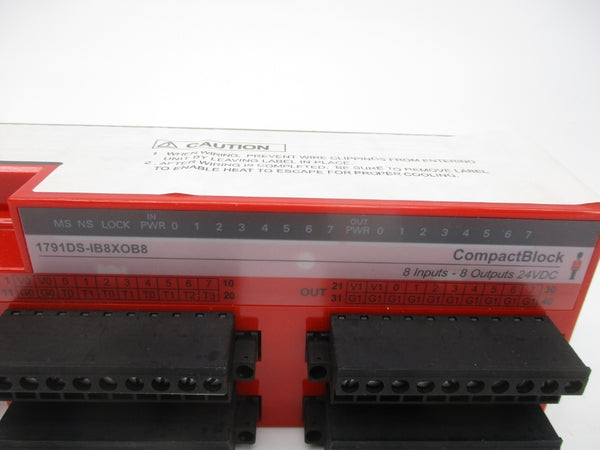 ALLEN BRADLEY 1791DSIB8X0B8 SER. A 24VDC (BR/WH) NSMP