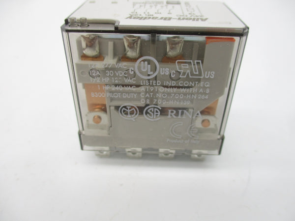 ALLEN BRADLEY 700-HF34Z24 SER. C 24VDC (WH) NSMP