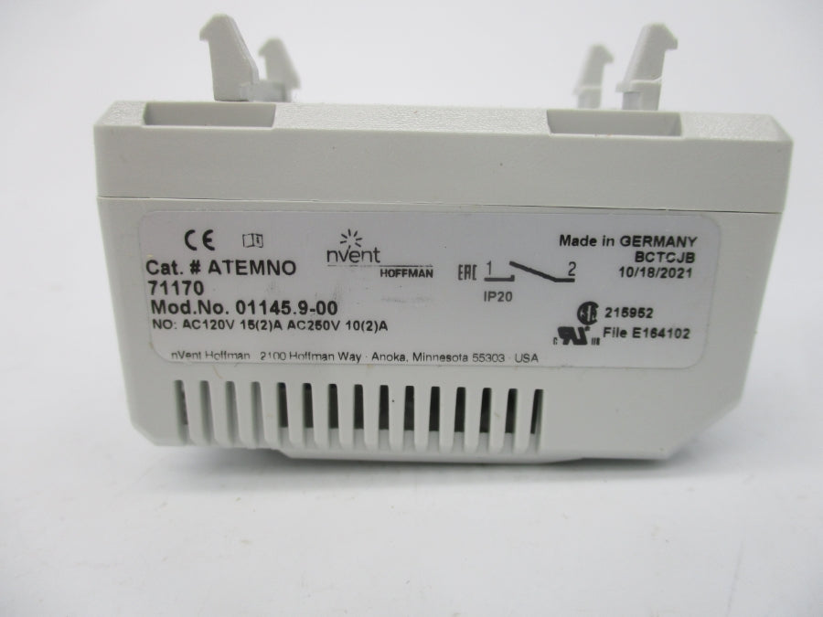 HOFFMAN ATEMNO 71170 01145.9-00 NSMP 120VAC 15A 32-140'F NSMP