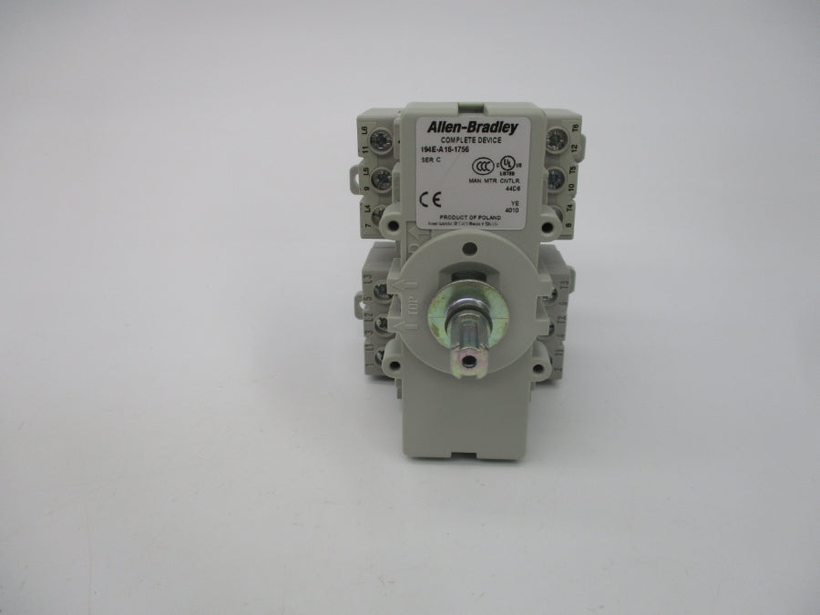 ALLEN BRADLEY 194E-A16-1756 SER. C 600VAC 16A (BR/WH) NSMP