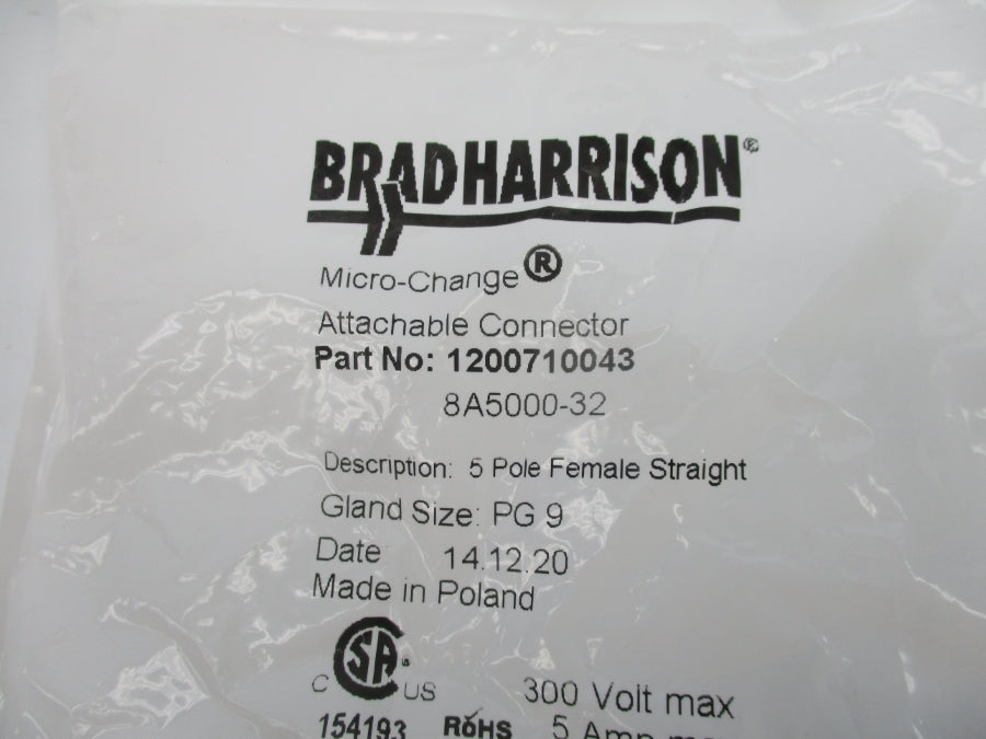 BRAD HARRISON 1200710043 300V 5A NSMP