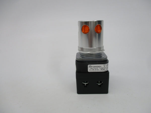 ALLEN BRADLEY 800T-QAH2AD1 SER. U 12-130VAC/DC (AS PICTURED) NSNP