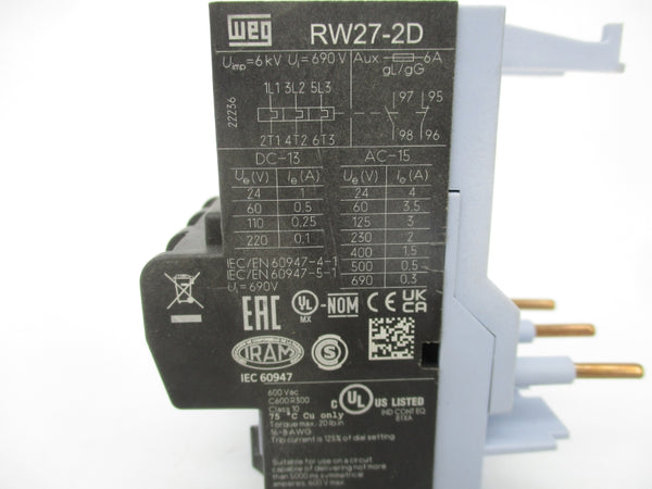 WEG RW27-2D 600VAC NSNP