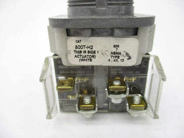 ALLEN BRADLEY 800T-H2B SER. T (AS PICTURED) NSNP