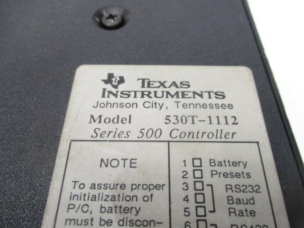 TEXAS INSTRUMENTS 530T-1112 (AS PICTURED) UNMP