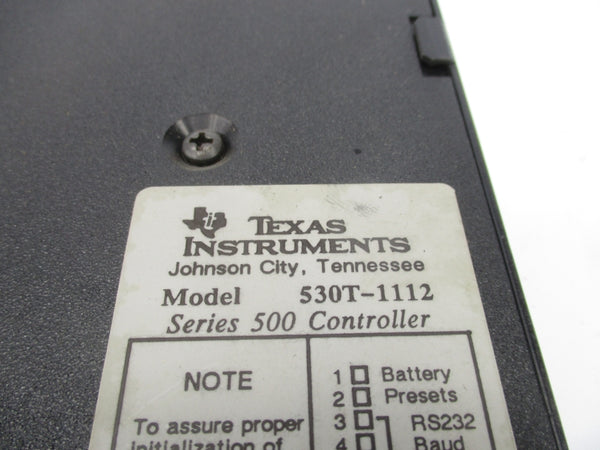 TEXAS INSTRUMENTS 530T-1112  (NO KEY) (AS PICTURED) UNMP