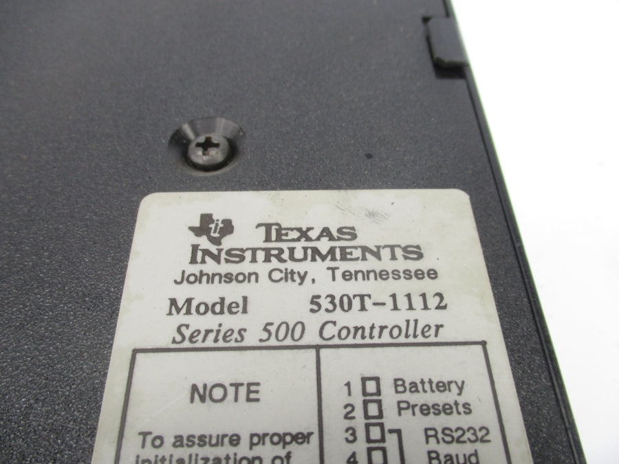 TEXAS INSTRUMENTS 530T-1112  (NO KEY) (AS PICTURED) UNMP