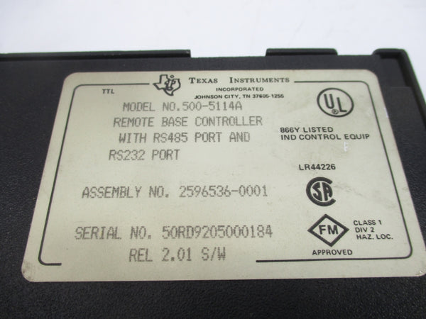 TEXAS INSTRUMENTS 500-5114A UNMP