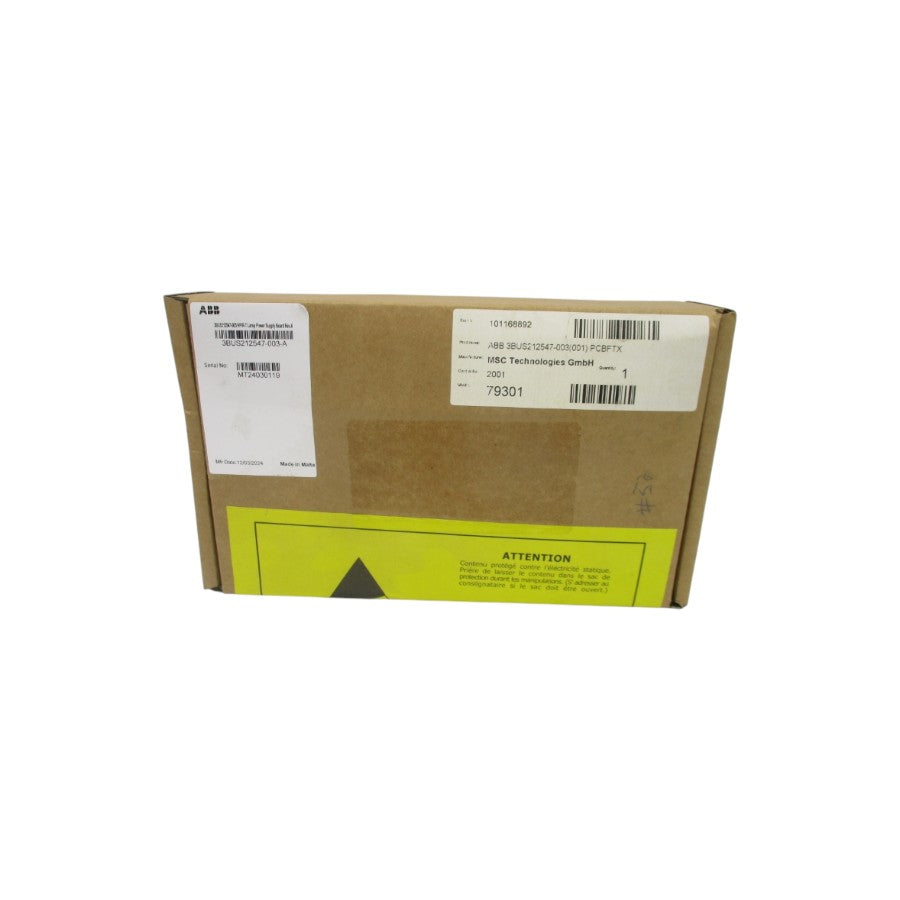 ABB 3BUS212547-003 REV. A NSFS