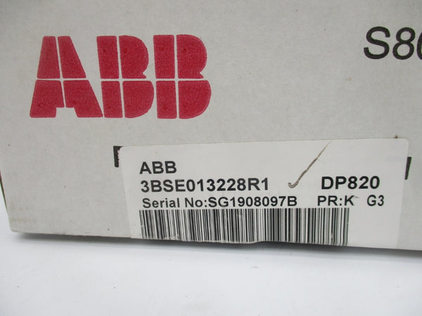 ABB 3BSE013228R1 DP820 NSFS