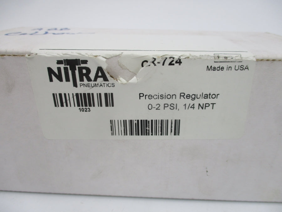 NITRA CR-724 0-2PSI 1/4" NSMP
