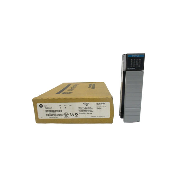 ALLEN BRADLEY 1746-OB16 SER. B REV. B (BR/WH) NSMP