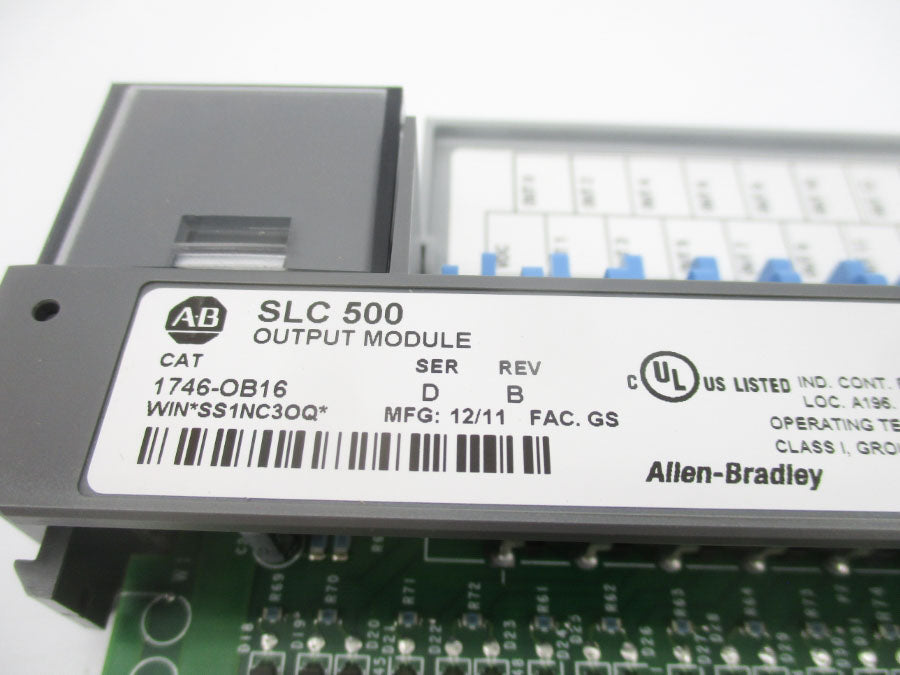 ALLEN BRADLEY 1746-OB16 SER. B REV. B (BR/WH) NSMP
