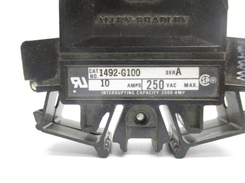 ALLEN BRADLEY 1492-G100 SER. A 250VAC 10A UNMP