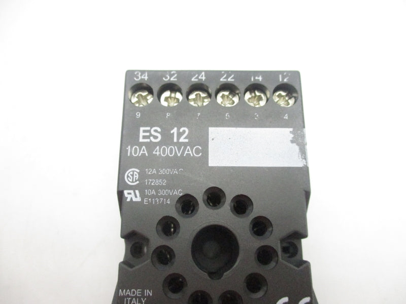 RELAY SOCKET ES12 300VAC 10A NSNP