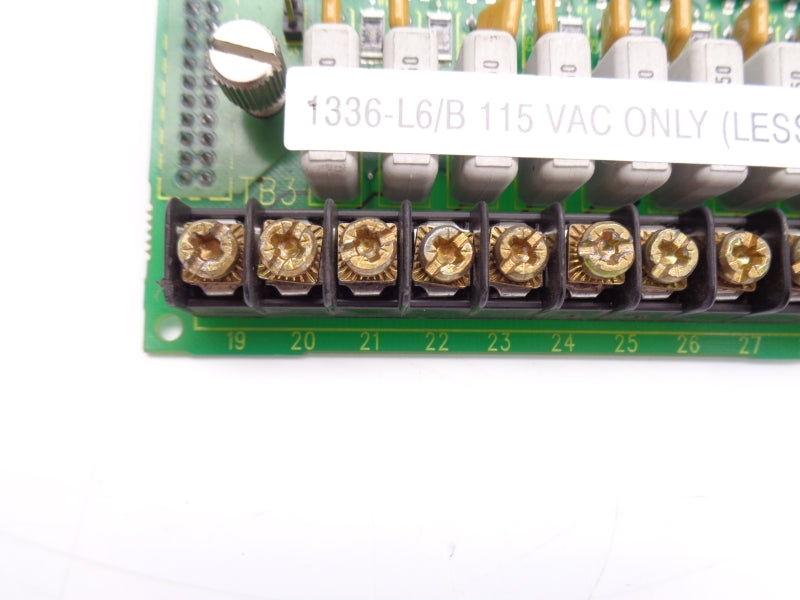 ALLEN BRADLEY 1336-L6 SER. B 115VAC NSNP