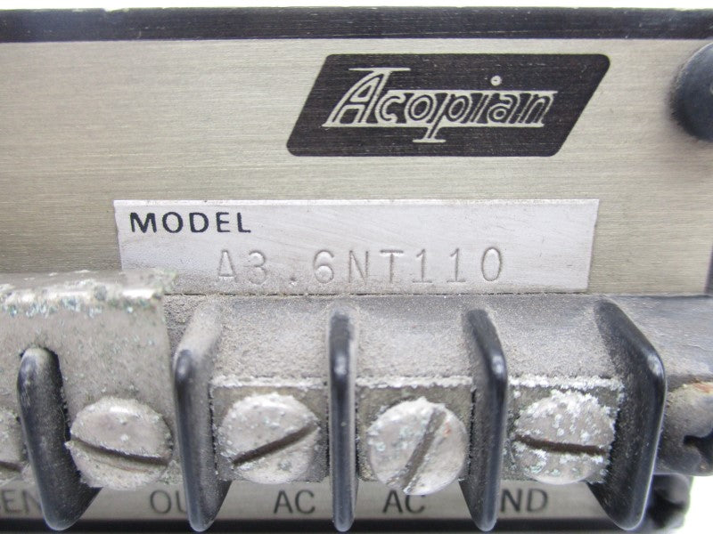 ACOPIAN A3.6NT110 UNMP