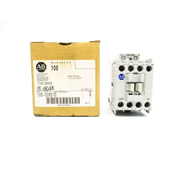 ALLEN BRADLEY 100-C09D10 SER. A 110/120V 32A (BR/WH) NSMP
