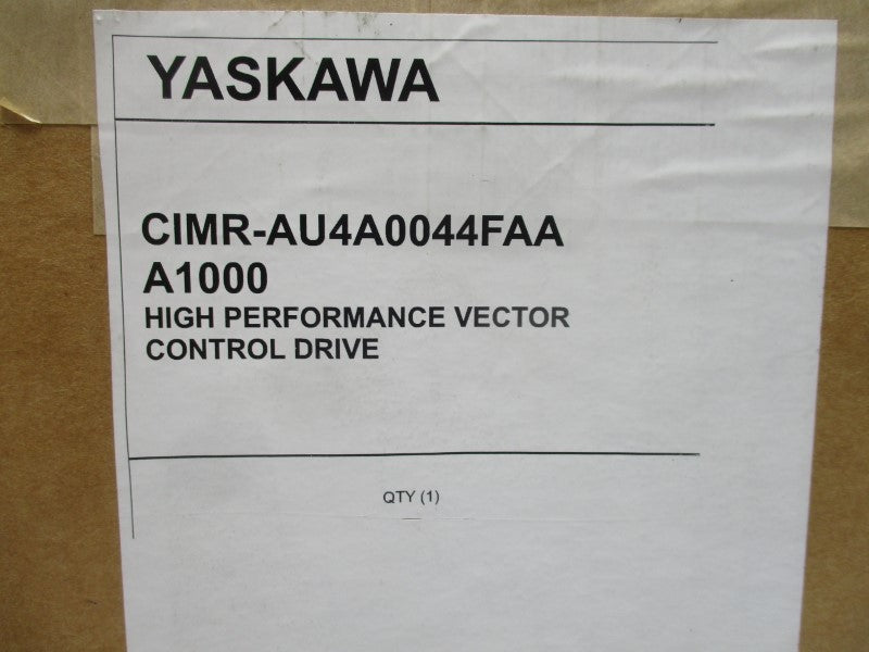 YASKAWA CIMR-AU4A0044FAA NSFS