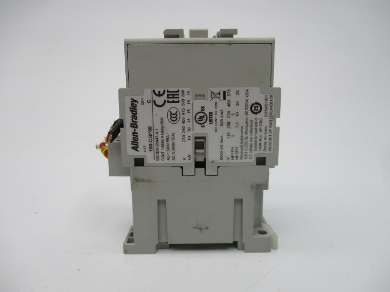 ALLEN BRADLEY 100-C30D10 SER. C 110/120V UNMP