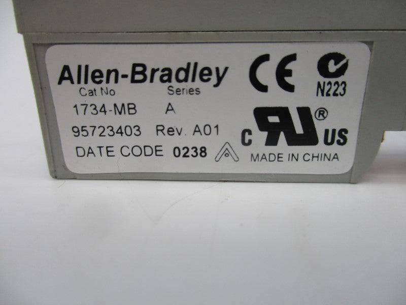 ALLEN BRADLEY 1734-MB SER. A (AS PICTURED1) NSNP