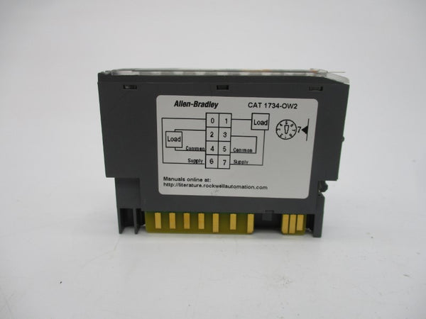 ALLEN BRADLEY 1734-OW2 SER. C F/W 3.022 5-30VDC 2A UNMP