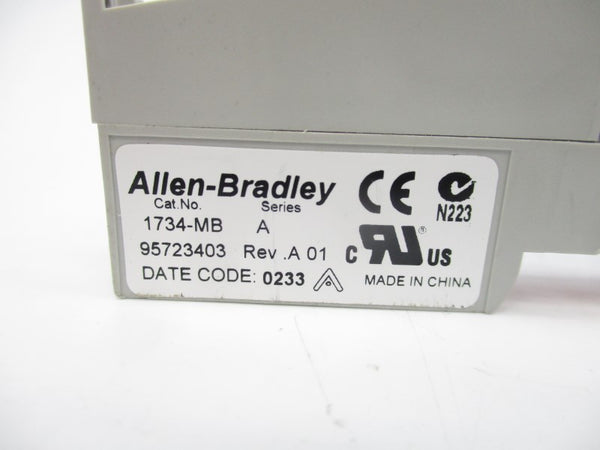 ALLEN BRADLEY 1734-MB SER. A (AS PICTURED2) NSNP