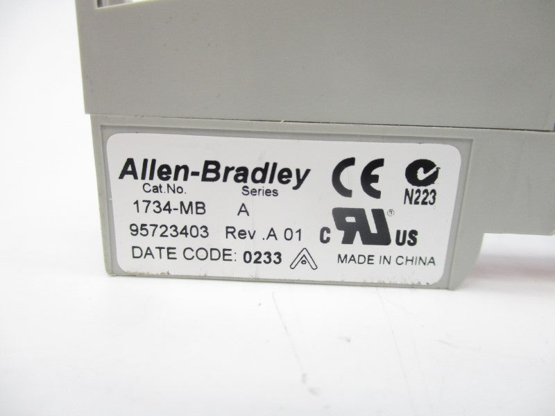 ALLEN BRADLEY 1734-MB SER. A (AS PICTURED2) NSNP