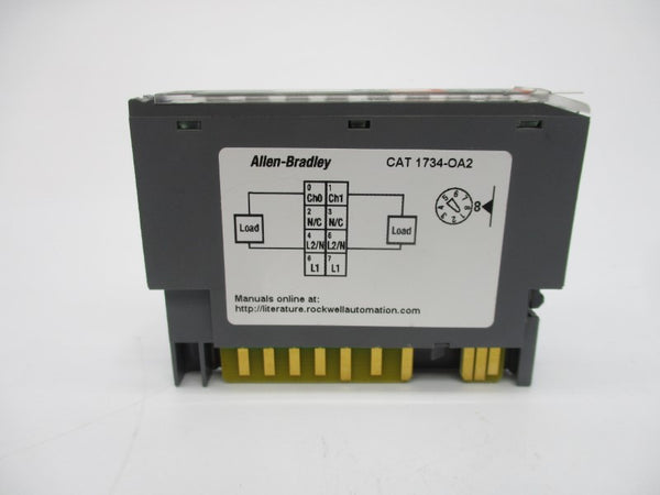 ALLEN BRADLEY 1734-OA2 SER. C F/W 3.022 5VDC UNMP