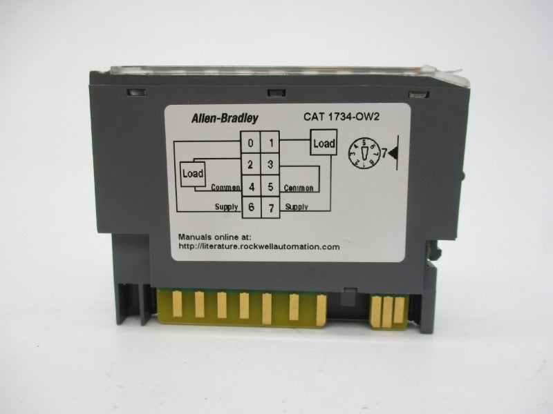 ALLEN BRADLEY 1734-OW2 SER. C F/W 3.022 250VAC 2A UNMP