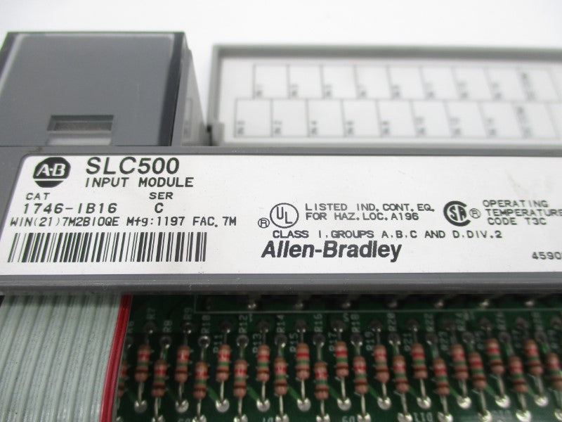 ALLEN BRADLEY 1746-IB16 SER. C 10VDC (NO TERMINAL) UNMP