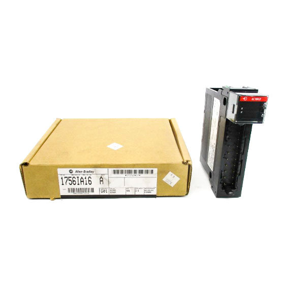 ALLEN BRADLEY 1756-IA16 SER. A F/W 2.5 120VAC (NO TERMINAL) NSMP