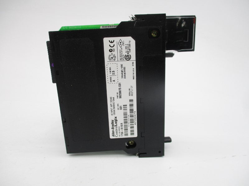 ALLEN BRADLEY 1756-IA16 SER. A F/W 2.5 120VAC (NO TERMINAL) NSMP