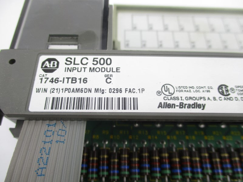 ALLEN BRADLEY 1746-ITB16 SER. C 10-30VDC (NO TERMINAL) UNMP