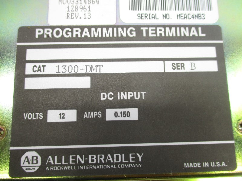 ALLEN BRADLEY 1300-DMT SER. B NSNP