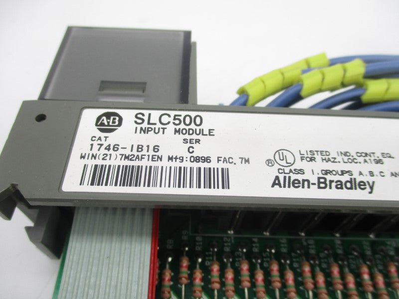 ALLEN BRADLEY 1746-IB16 SER. C 10-30VDC (NO DOOR) UNMP