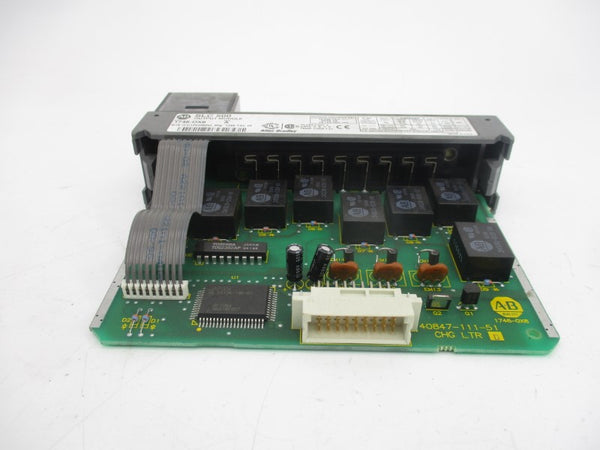 ALLEN BRADLEY 1746-OX8 SER. A 10-250VAC NSMP