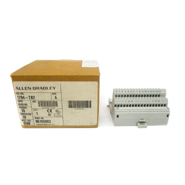 ALLEN BRADLEY 1794-TB2 SER. A 120VAC 10A REV. B01 NSMP