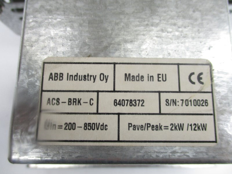 ABB ACS-BRK-C 200-850VDC NSMP