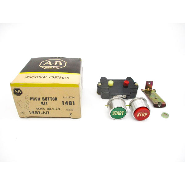 ALLEN BRADLEY 1481-N1 SER. K 600VAC (BK/GD) NSMP