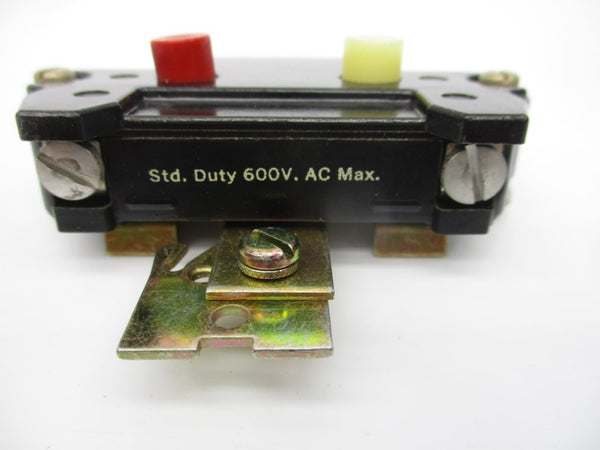 ALLEN BRADLEY 1481-N1 SER. K 600VAC (BK/GD) NSMP